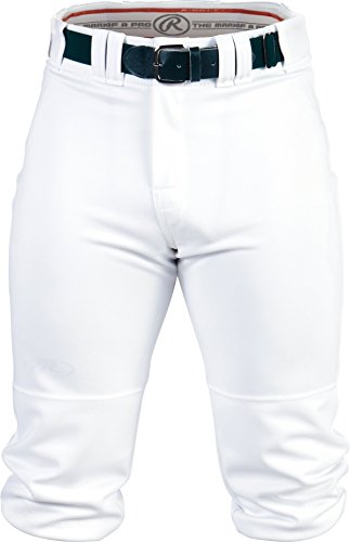 Rawlings Youth Knee-High Pants, 2X, White