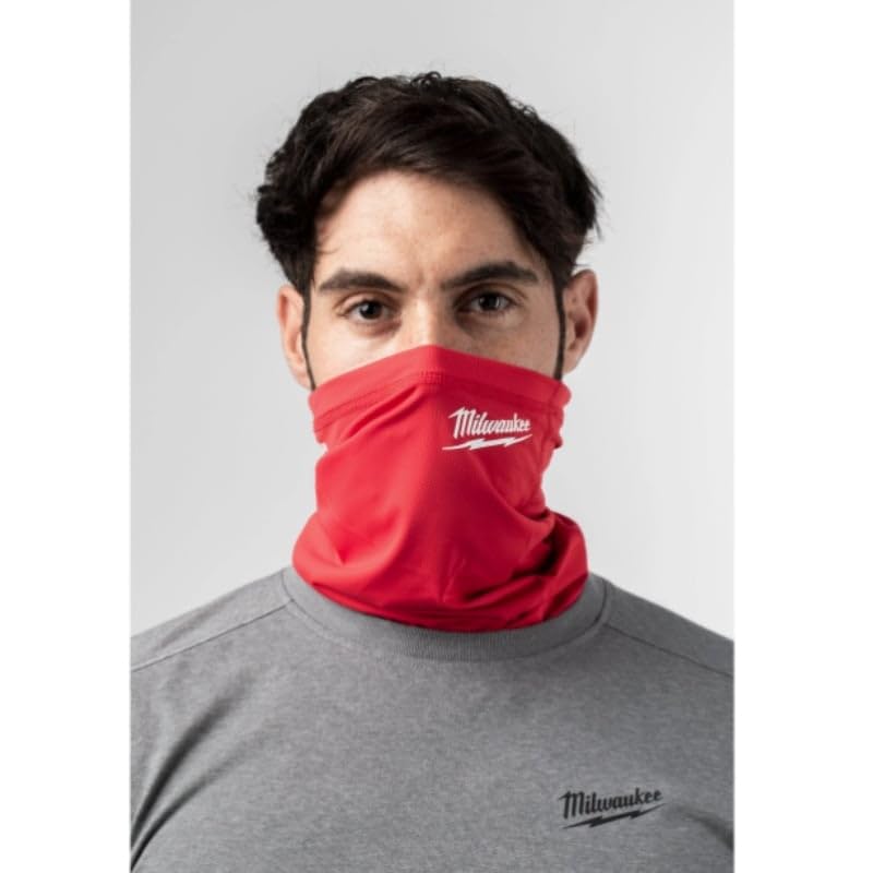 Techtronic Industries Unisex Adult NGFM-R Neck Cover, Red, One Size