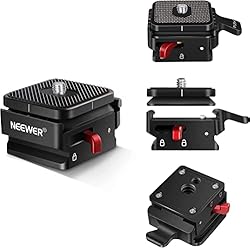 NEEWER Quick Release Plate, Camera Mount Adapter