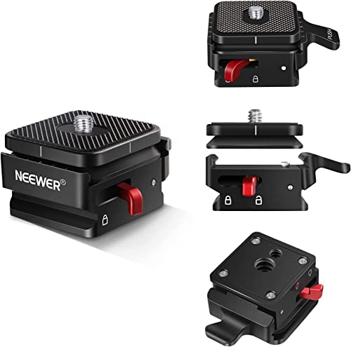 NEEWER Quick Release Plate, Camera Mount Adapter