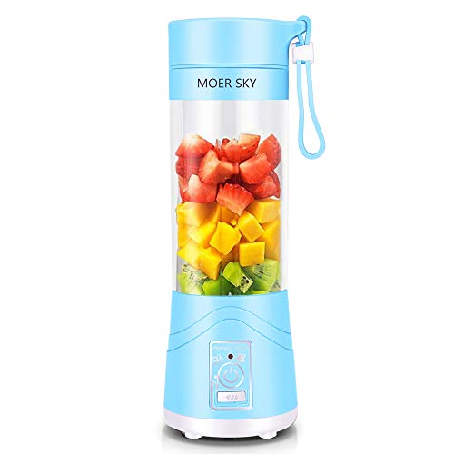 Portable Juicer Blender, Personal Size Fruit Mixer, 380ml Fruit Mixing