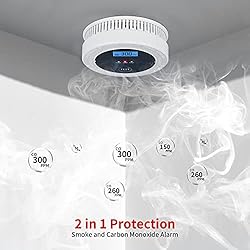 PETRICOR Smoke and Carbon Monoxide Alarm Detector