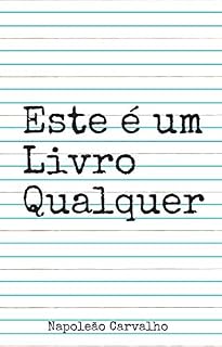 Livro ESTE É UM LIVRO QUALQUER