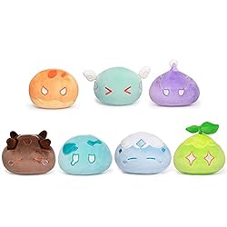 Genshin Plush Impact Slime Plush 3.9" Set, Genshin