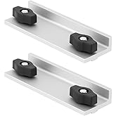 POWERTEC 48" X4 Double-Cut Profile Universal T-Track With Predrilled