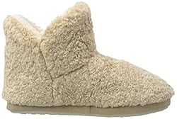Joules Women's Boot Slipper, Oat, Small