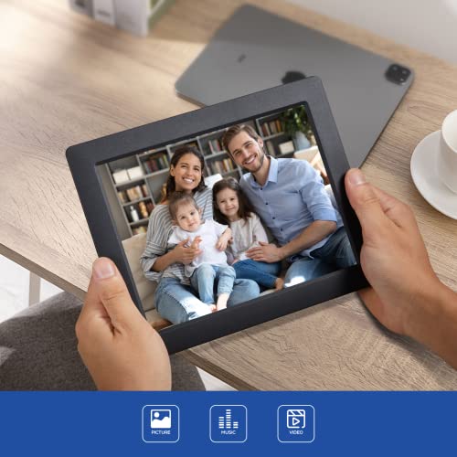 LOVCUBE 8Inch Digital Photo Frame L08F Digital Picture Frame with