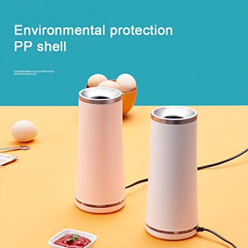 Frühlingsrolle Maker Frühlingsrolle Maschine Vertikale Ei Omelett Haushalt Doppelzylinder Pfannen Automatische Pfannkuchenofen Vertikale Rolle Antihaft Home Cooker DIY MiMiey (Weiß)