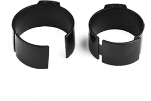 Bicycle Front Derailleur Clamp Adapter 34.9mm to 31.8mm Plastic Backing Ring Reducer for Road Cycling Bike Frame Tube Convers