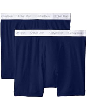 Calvin Klein Men's Big-Tall 2 Pack Cotton Classics Boxer Brief