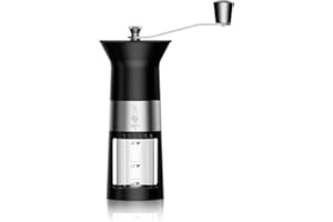 Bialetti Manual Coffee Grinder Stainless Steel Matt Black