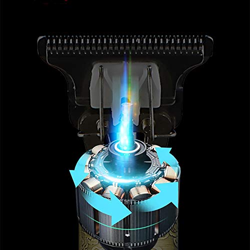 gdfh Professional Electric Hair Clipper Barber Haircut Retro Sculpture Cutter Rechargeable Razor Trimmer Cordless Edge for Men