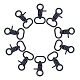 Semetall 10Pcs Leash Snaps Hooks Trigger