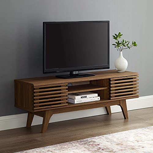 Modway Render 46" MidCentury Modern Low Profile Media Console TV Stand