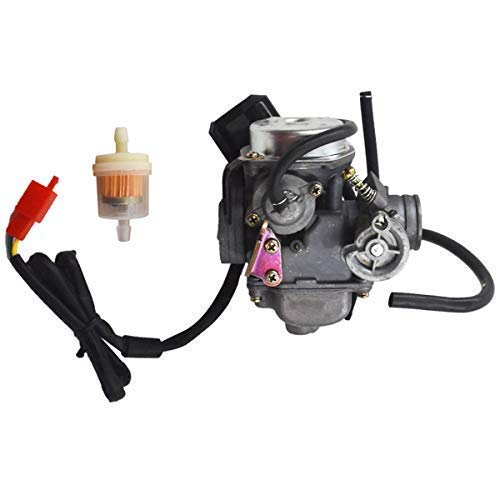 AISENPARTS 24mm Carburetor Carb For ATV Gokart Roketa Quad 4 stroke GY6 Scooter Moped 110/125/150cc