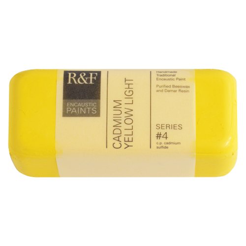 R&F Encaustic 104ml Paint, Cadmium Yellow Light
