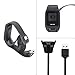 Tomtom Spark Cardio Charger Cable, Replace USB Charging Cable Clip Charger Cradle Charging Dock for Tomtom Spark Cardio/Tomtom Spark Cardio + Music/Spark 3 Cardio GPS Fitness Watch