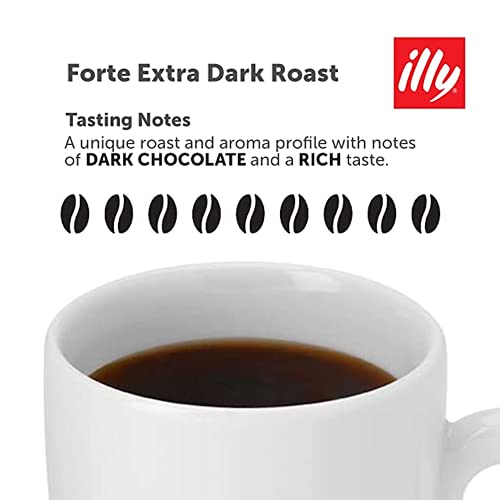 Illy Espresso Single Serve Coffee Compatible Capsules, 100 Arabica