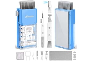 TASSMPITOR Laptop Screen Keyboard Cleaner Kit, Electronics Cleaning Tool for iPad iPhone, Brush Tool for Tablet, Computer, PC Monitor, Camera Lens with Patent SkyBlue