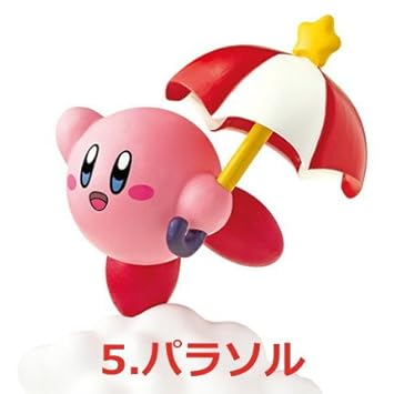 Amazon 星のカービィ てくてく 消しゴムマーチ 5 パラソル 単品