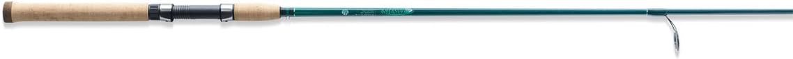 St. Croix Tidemaster 3-Piece Graphite Inshore Travel Casting Fishing Rod with Cork Handle,