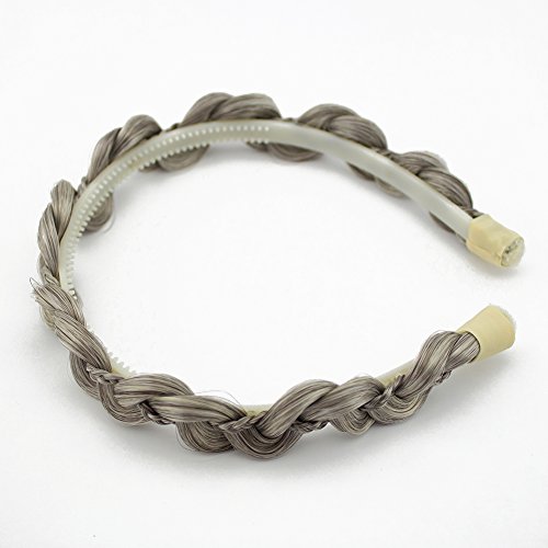 Merrylight Synthetic Hair Braided Bun Hairpiece Gripper