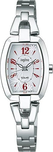 ALBA watch ingenu Anjenu tonneau Flower Solar for everyday life waterproof AHJD059 Ladies