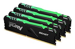 Kingston FURY Beast RGB 64GB (4x16GB) 3200MHz DDR4