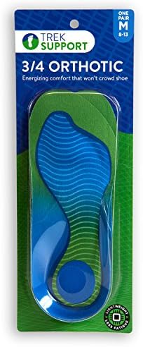Trek Support 3/4 Orthotic Men, Size 8-13, 1 Pair