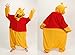 Sweetdresses Adult Unisex Animal Sleepsuit Kigurumi Cosplay Costume Pajamas (Small, Winnie Pooh)