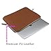 MOSISO PU Bag Cover for 13-13.3 Inch MacBook Pro, Pure Brown