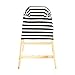 Baby Car Seat Cover- Breastfeeding Cover Nursing - High Chair - Shopping Cart - Baby Blanket Boys and Girls - Infinity Scarf - All-in-One Perfect Baby Shower Gift (Black&White Stripes)