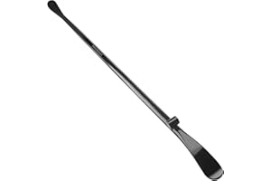 RENDASUN Tire Iron, 34645 Tire Mount and Demount Iron, Tire Changing Removal Tool for Tubeless Tires, Tire Bar for Auto/Truck Tires, 37In, 3/4 in, Black (3-Year Warranty)