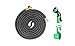 iZEEKER in 2017,Three Times Expandable 50 Feet Magic Hose,Washing Car Hose,Strongest Expandable Garden Hose,Solid Brass Ends, Double Latex Core, Extra Strength Fabric (Black)