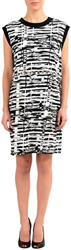 Versace Versus Multi-Color Women's Sleeveless Shirt Dress US XS IT 38
