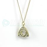 Rotor Necklace - Canary Gold by Rotary13B1