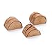 Darice David Tutera Rustic Wedding Wood Place Card Holders Brown: 24 pieces