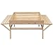 Wood Elevated Gardening Workstation Table Raised Garden Bed Planter Plant Flower Sides Platform with Ebookthumb 2