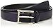 Calvin Klein Men's 35mm Feather Edge Strap Textured Leather Belt