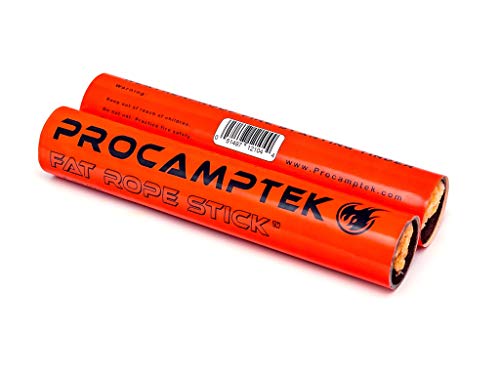 Fat Rope Stick – Gen 4 – Weatherproof Fire Starting Tinder – 2pk