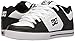 DC Men's Pure Shoes,Black/White/Black,13 D US