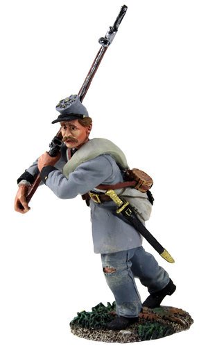 W Britain 31261 - Confederate Infantry Texas Brigade Advancing No.2