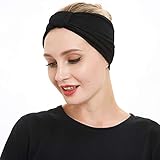 Women Yoga Fashion Workout Running Athletic Travel. Wear Wide Turban Thick Knotted + More.Original Multi Style Headband. Comfort Stretch & Versatility by Dsane