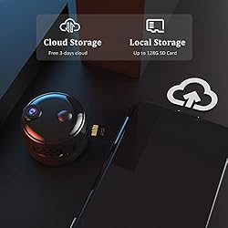 Mini Spy Hidden Camera 4K Indoor Small WiFi