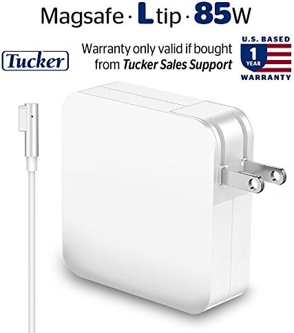 Macbook Pro Charger, 85W Power Adapter Magsafe 1 Style Connector - Tucker TM - Replacement Charger Compatible with 45W 60W for Apple Mac Book Pro 1 15 inch/17inch…