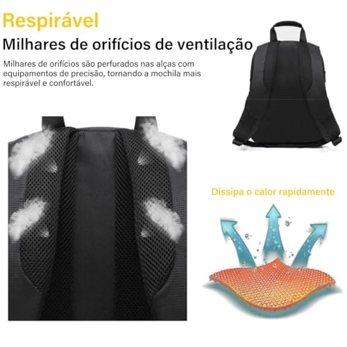 Bolsa para câmera, mochila para para fotógrafos, bolsa para à prova d'água，aplica-se a câmeras DSLR, flashes, tripés, laptops, lentes e acessórios