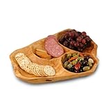 Enrico 2545 Root Wood Medium Appetizer Platter
