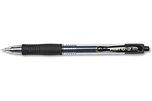 Pilot G2 Premium Gel Roller Pens 0.7, Fine Point Smooth Writing Pens Black, Pack of 12