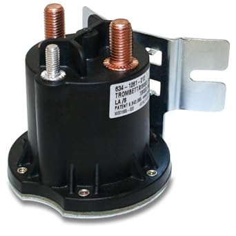 Amazon.com: Trombetta 12 Volt PowerSeal DC Contactor Part ... contactor wiring diagram 12v dc 