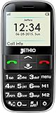 Jethro [SC628] 3G Unlocked Senior & Kids Cell Phone, Easy to Use, SOS Button, Large Display & keypad, M4/T4 Hearing Aid Compatible
